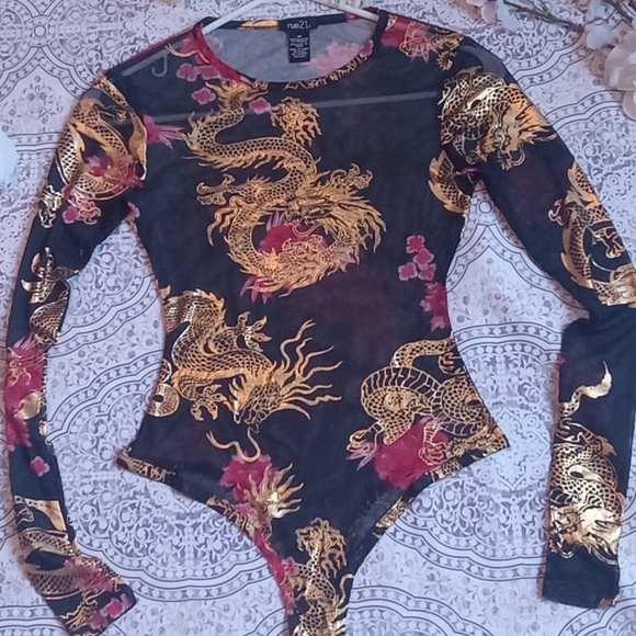 Black Sheer bodysuit - Picture 4 of 14